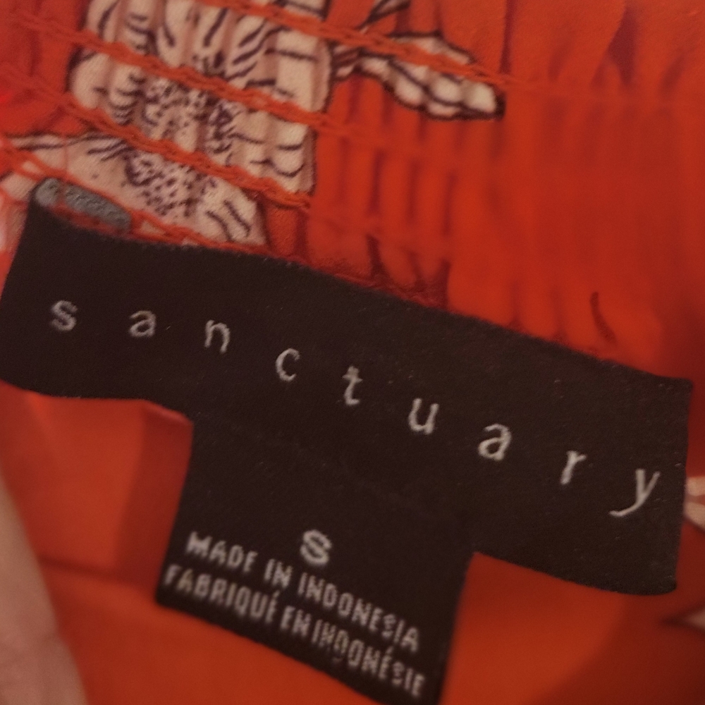 Sanctuary Scarlet Floral Blouse